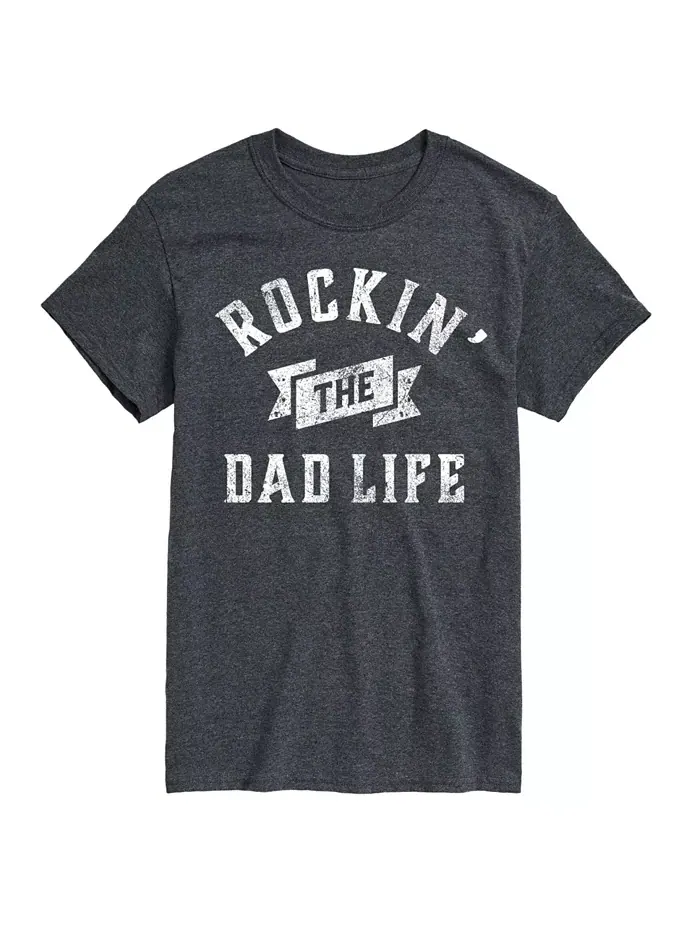 Футболка мужская с коротким рукавом Hybrid Apparel Dad Life AIRWAVES