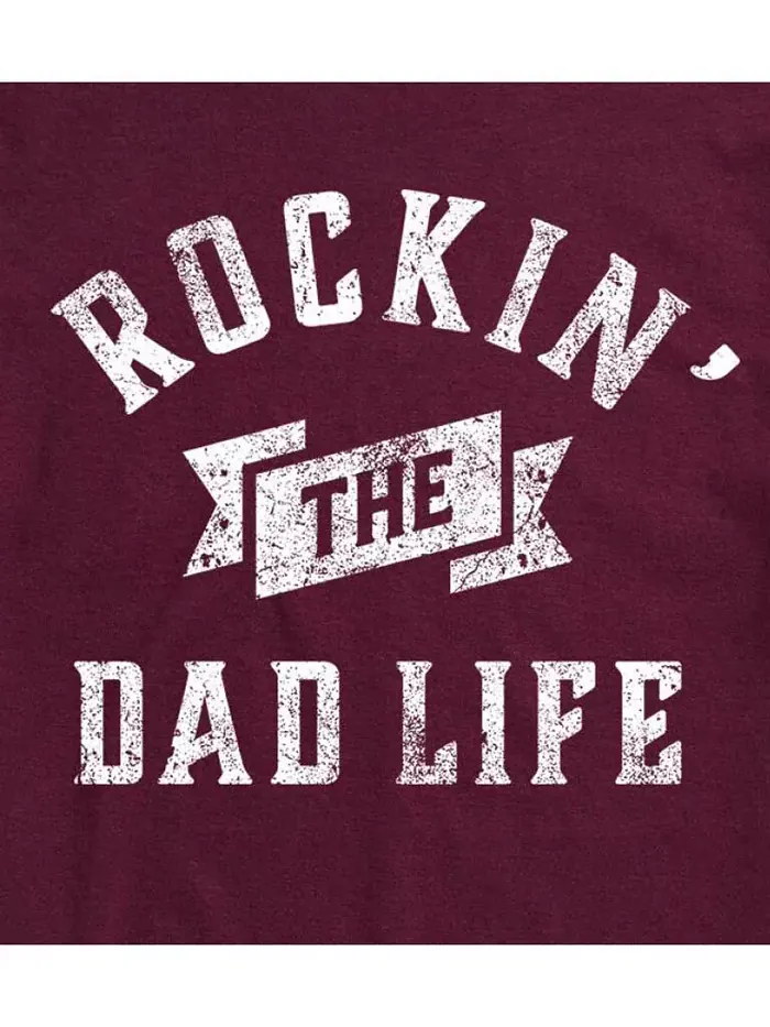 Футболка мужская с коротким рукавом Hybrid Apparel Dad Life AIRWAVES — изображение 7 из 8, серый