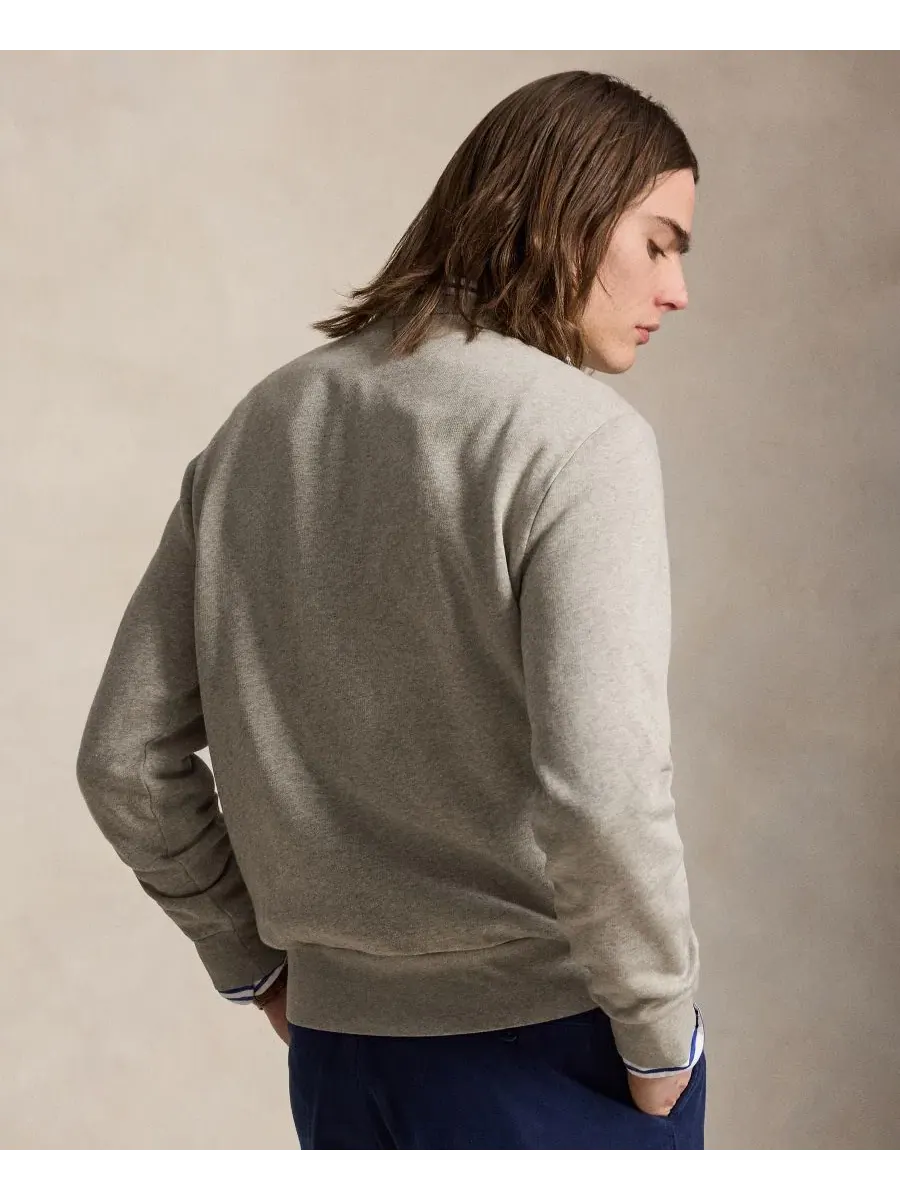 Мужская классическая толстовка с круглым вырезом Polo Ralph Lauren — изображение 4 из 5, стриженый