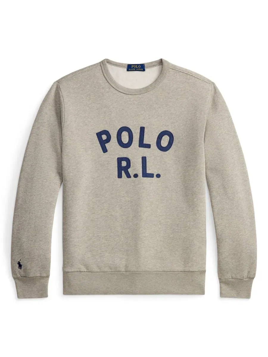 Мужская классическая толстовка с круглым вырезом Polo Ralph Lauren — изображение 5 из 5, стриженый