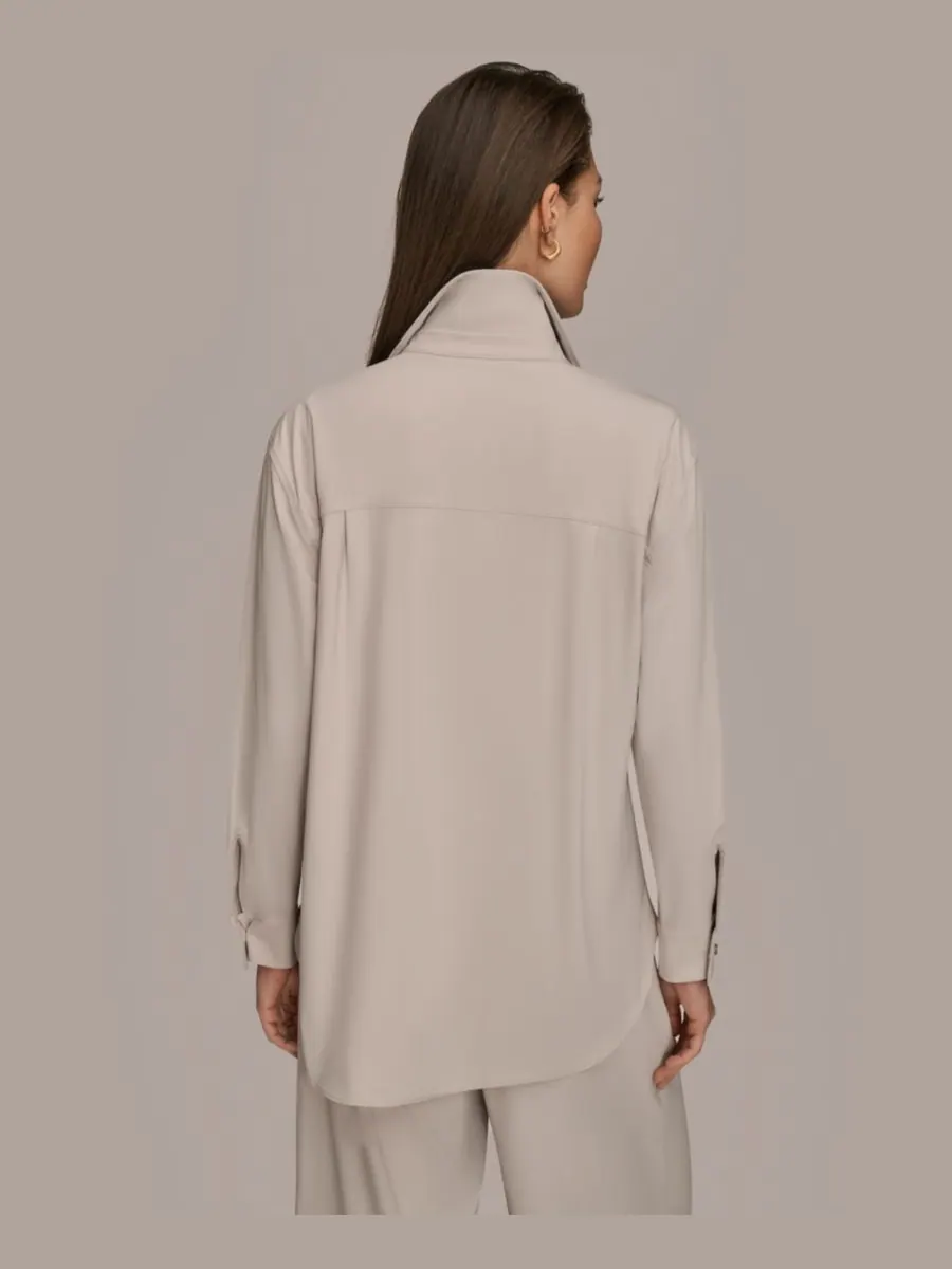 Женская рубашка на пуговицах Donna Karan Weekend — изображение 2 из 7, пар