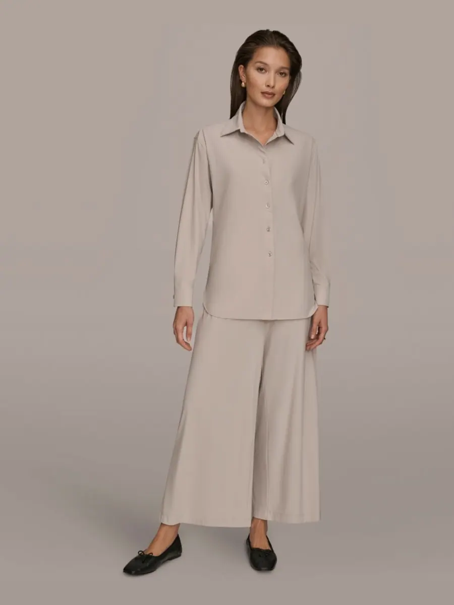Женская рубашка на пуговицах Donna Karan Weekend — изображение 6 из 7, пар