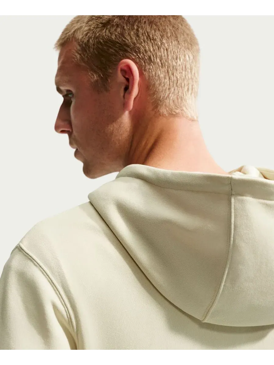 Худи Nike Sportswear Club French Terry с полной застежкой-молнией — изображение 7 из 8, светлый хаки