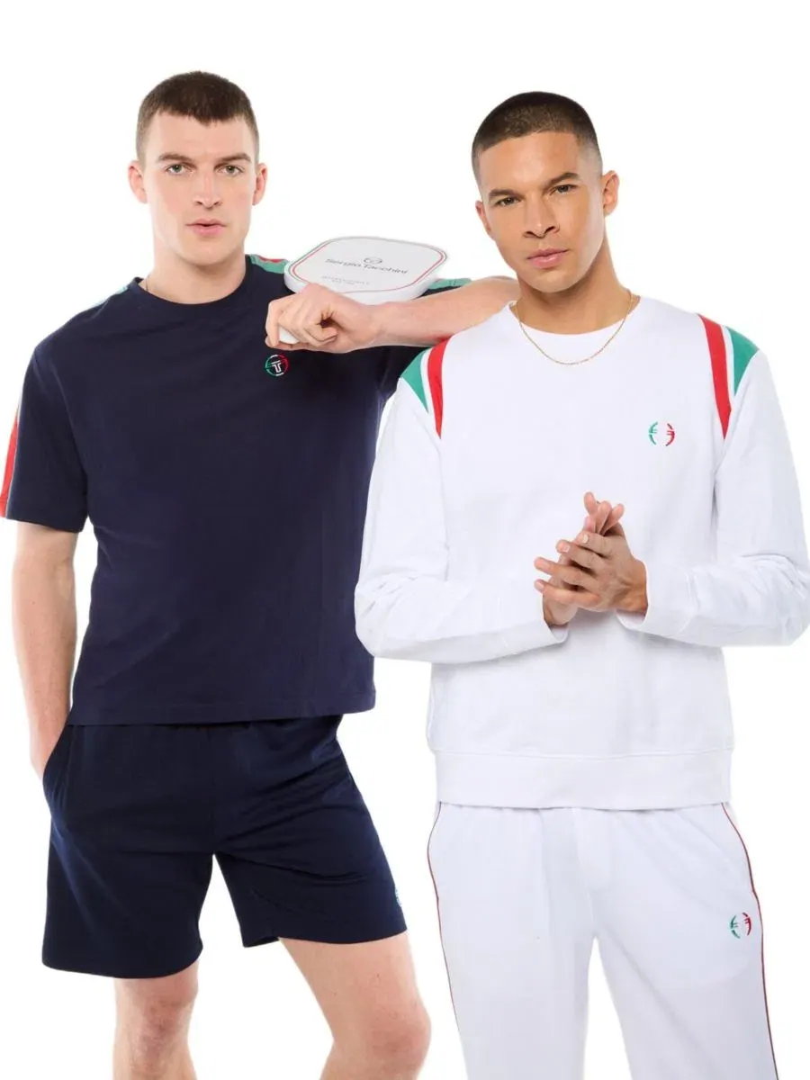 Мужской свитшот с логотипом ST Sergio Tacchini — изображение 2 из 5, белый