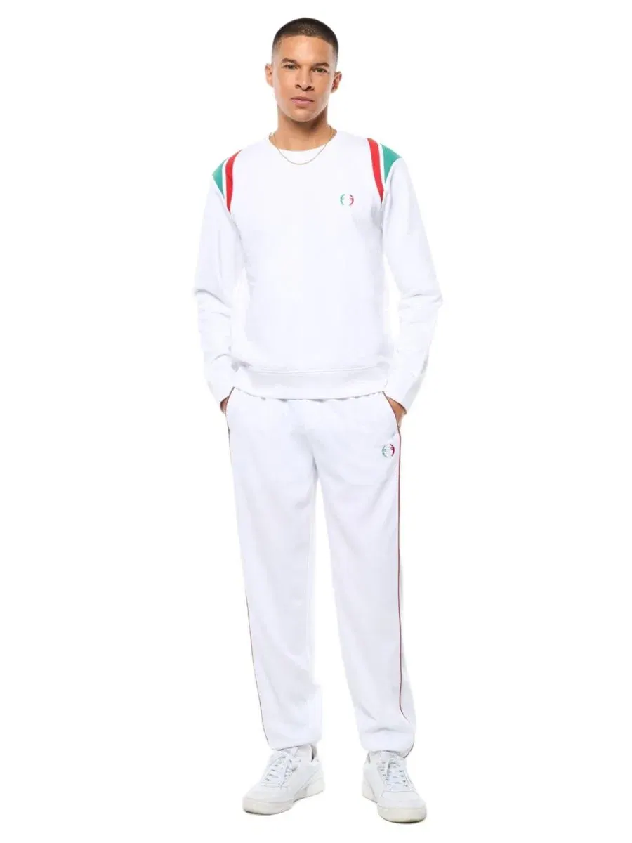 Мужской свитшот с логотипом ST Sergio Tacchini — изображение 3 из 5, белый