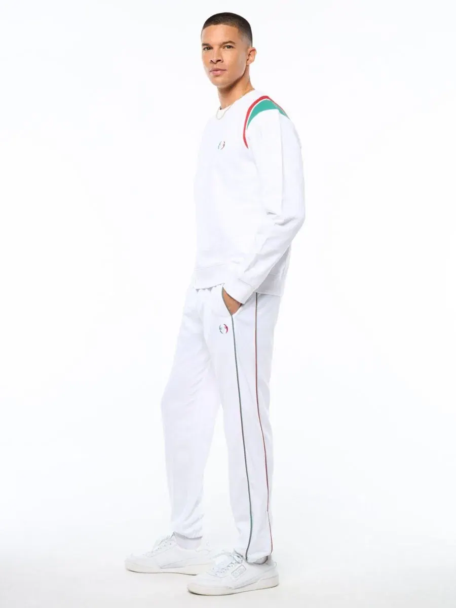 Мужской свитшот с логотипом ST Sergio Tacchini — изображение 4 из 5, белый