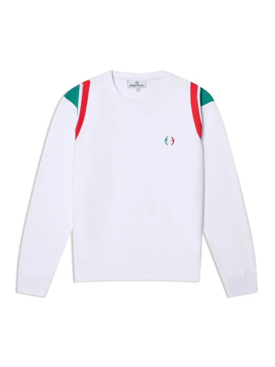 Мужской свитшот с логотипом ST Sergio Tacchini — изображение 5 из 5, белый