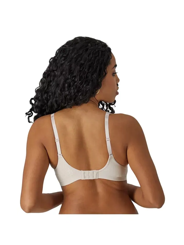 Бюстгальтер бесшовный утягивающий Comfort Revolution Wireless Smoothing Bra 3463 Bali — изображение 3 из 7, розовый