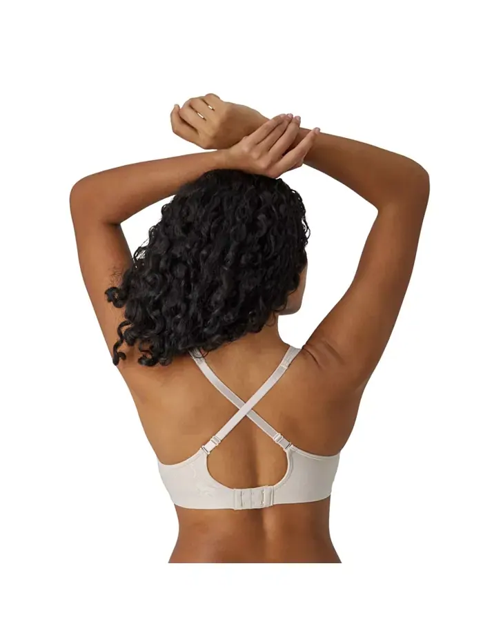 Бюстгальтер бесшовный утягивающий Comfort Revolution Wireless Smoothing Bra 3463 Bali — изображение 4 из 7, розовый