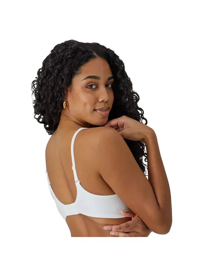 Бюстгальтер бесшовный утягивающий Comfort Revolution Wireless Smoothing Bra 3463 Bali — изображение 3 из 7, белый