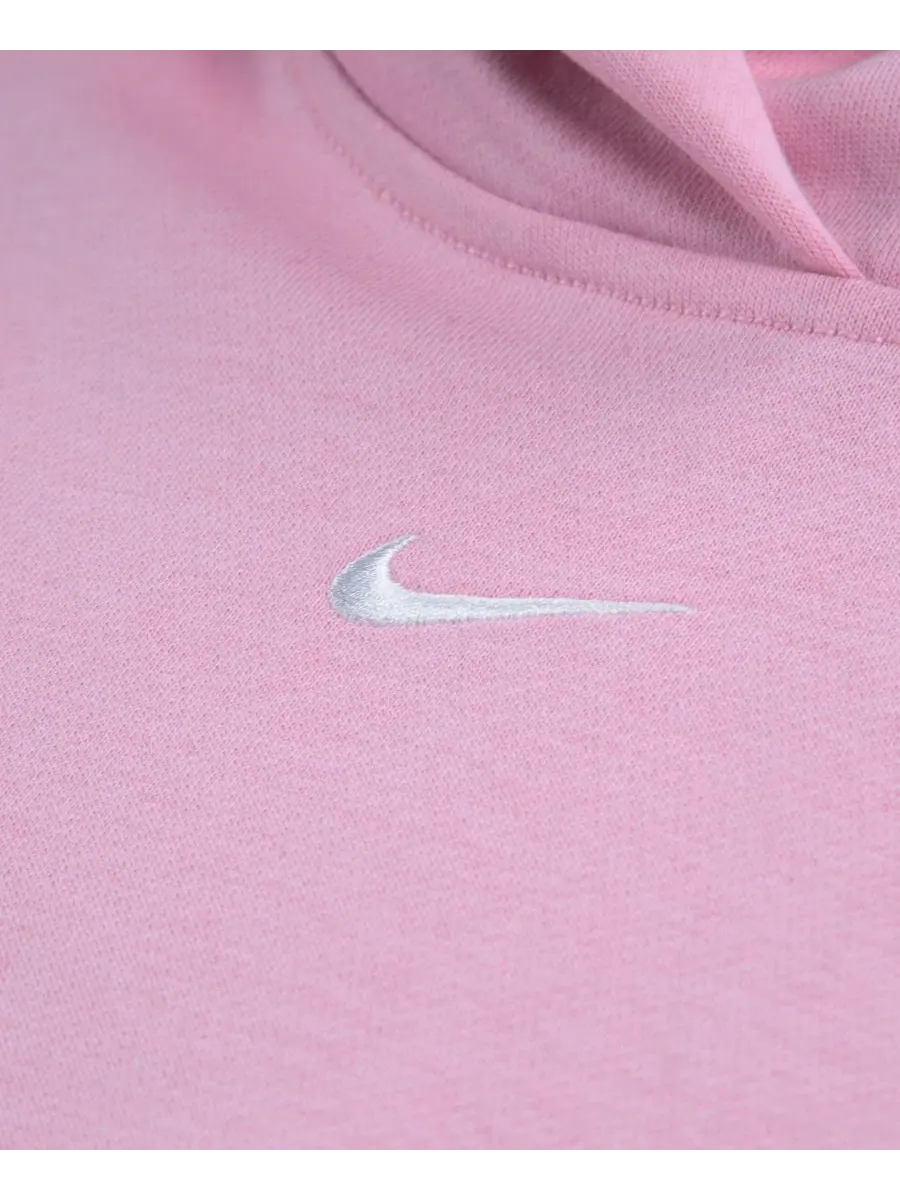 Худи оверсайз из футера Nike — изображение 3 из 3, розовый
