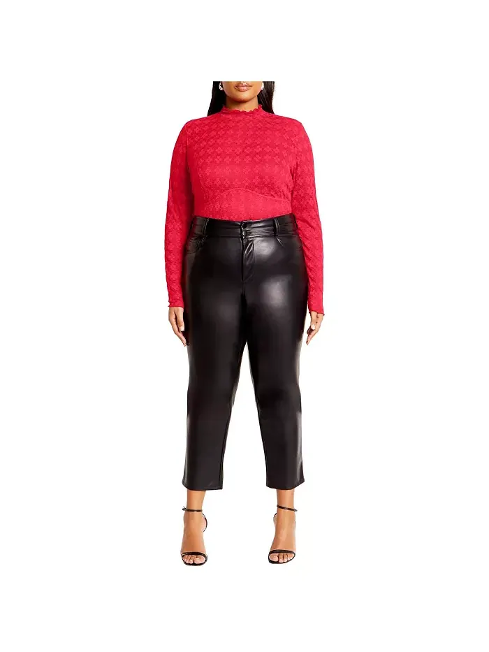 Боди Constance Plus Size CITY CHIC — изображение 3 из 5, розовый