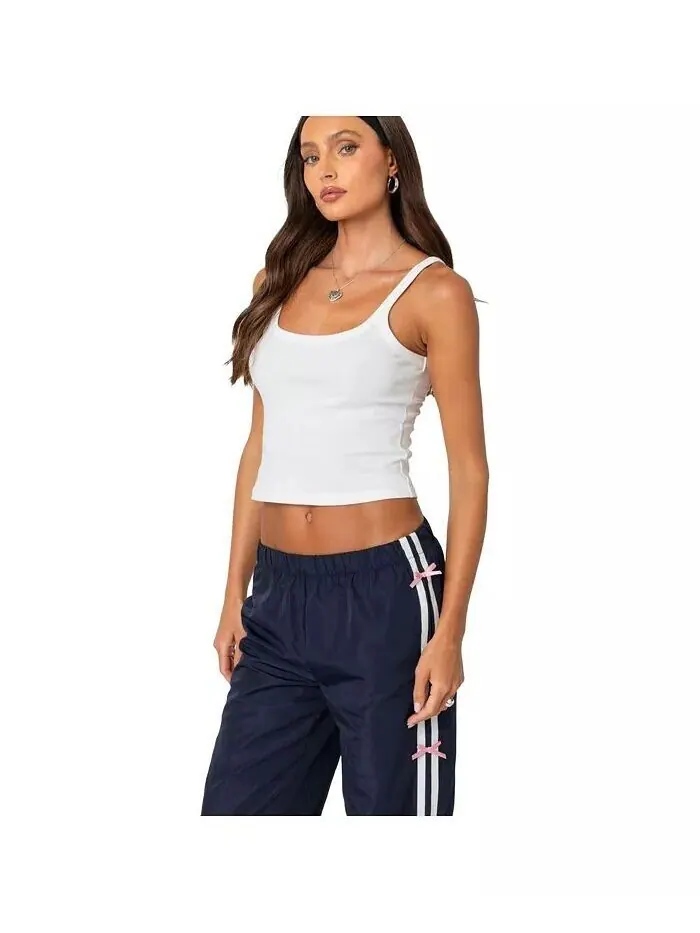 Женская майка Basic Babe Edikted — изображение 2 из 3, белый