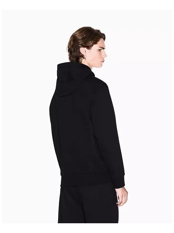 Мужской худи Milan NY с логотипом A|X Armani Exchange — изображение 3 из 5, черный