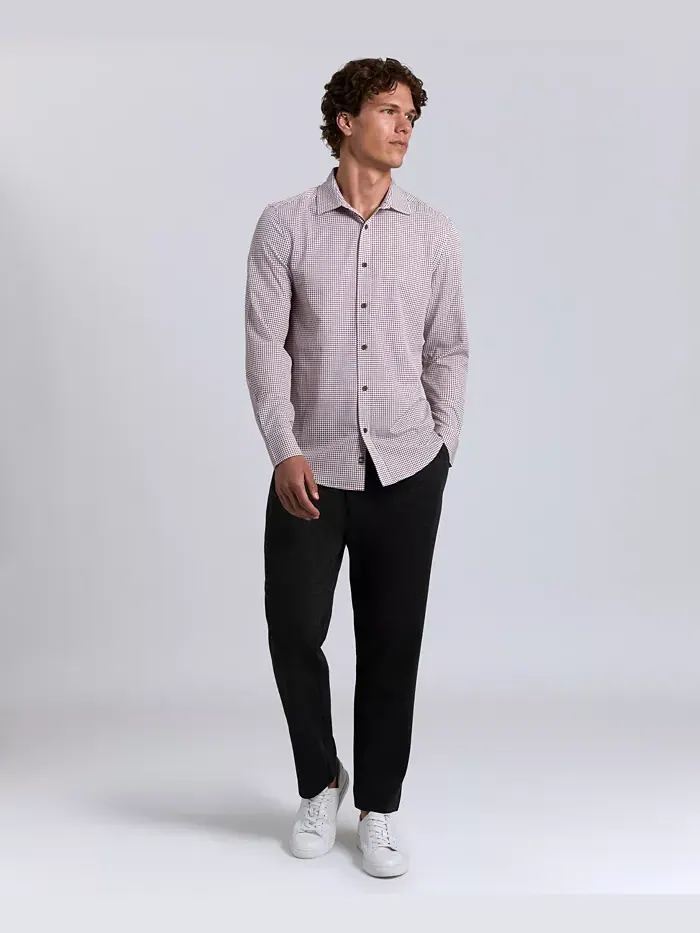 Мужская облегающая рубашка Performance Kenneth Cole — изображение 1 из 5, красный