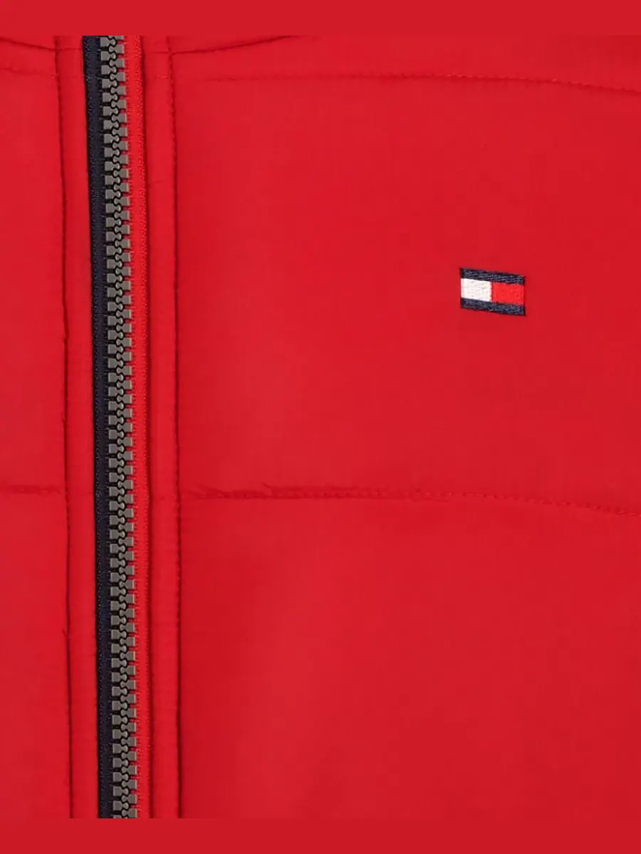 Куртка-пуховик с капюшоном Tommy Hilfiger — изображение 10 из 11, темный серый
