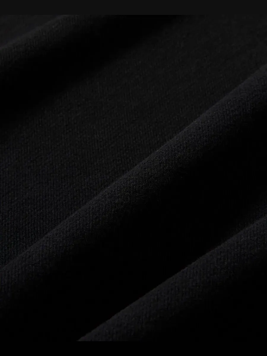 Худи оверсайз с отделкой фестонами Studio Fleece Nike — изображение 7 из 7, черный