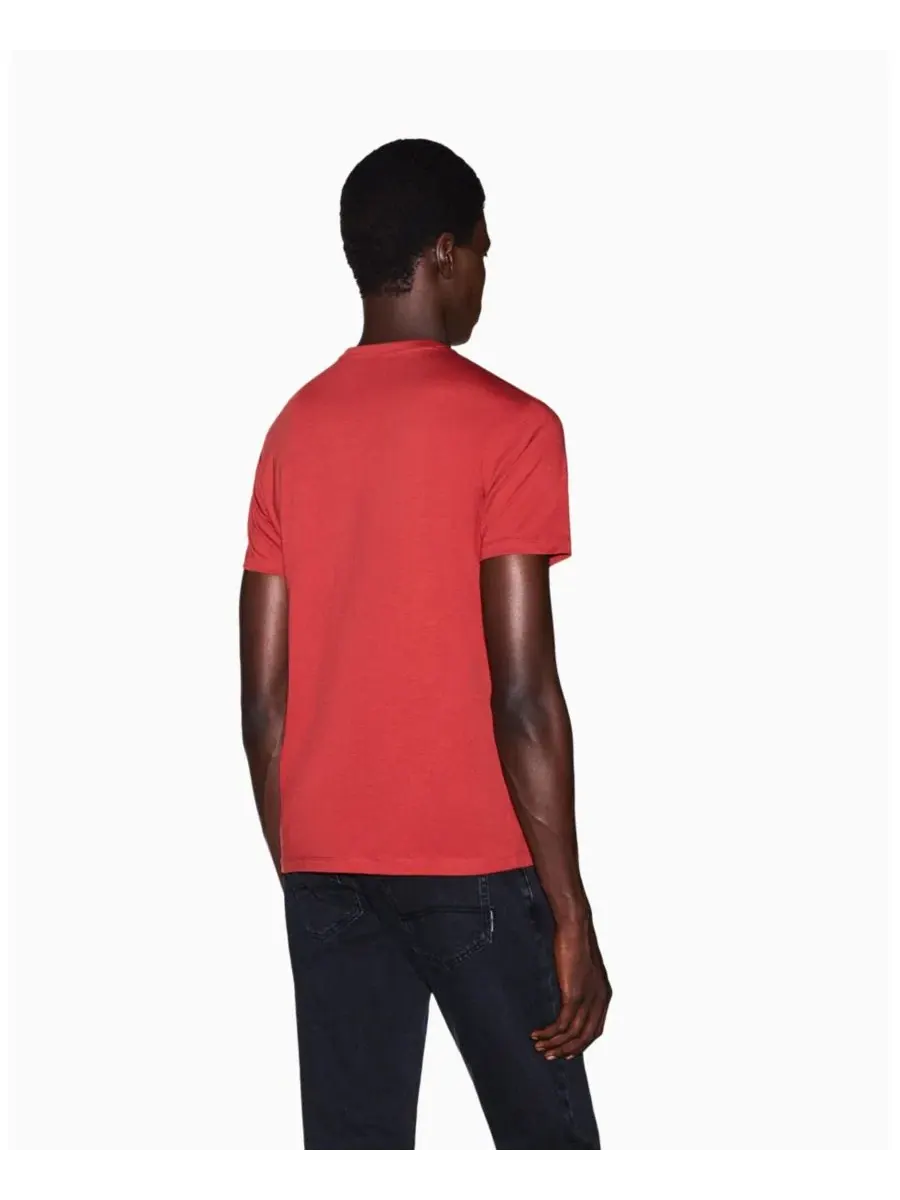 Футболка с логотипом Slim Fit A|X Armani Exchange — изображение 5 из 8, босса-нова