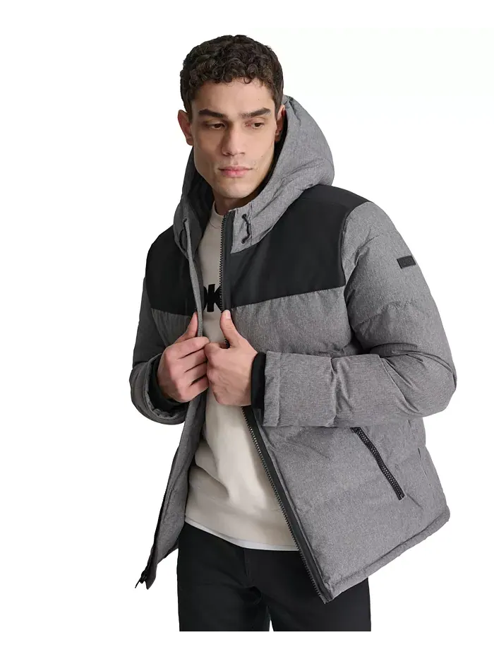 Мужская утепленная куртка Mixed-Media DKNY