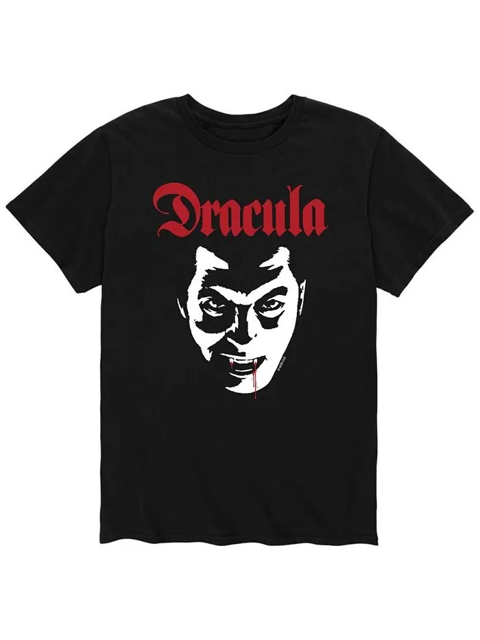 Мужская универсальная классическая футболка Monster Dracula AIRWAVES — изображение 1 из 2, черный