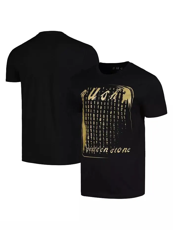 Мужская черная футболка Bush Paid In Full Global Merch