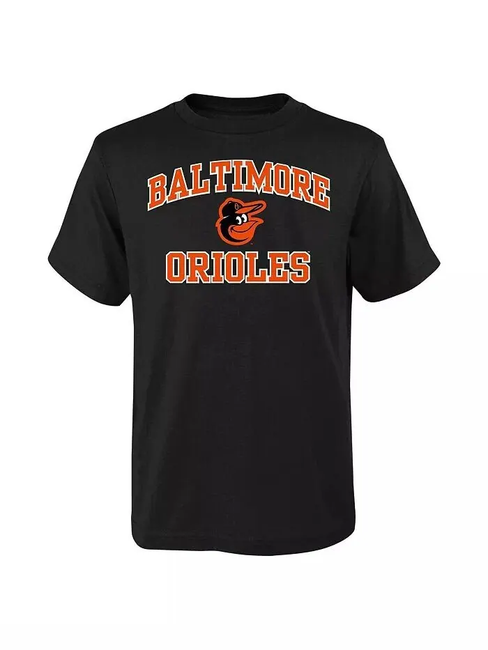 Черная футболка Big Boys Baltimore Orioles Heart and Soul Fanatics — изображение 1 из 1, черный
