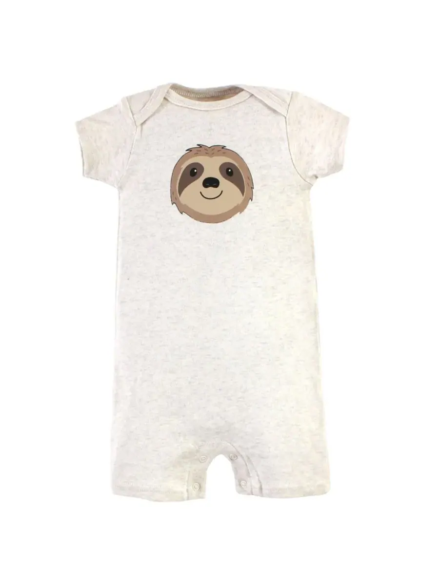 Мягкие хлопковые комбинезоны Hudson Baby, Sloth — изображение 2 из 5