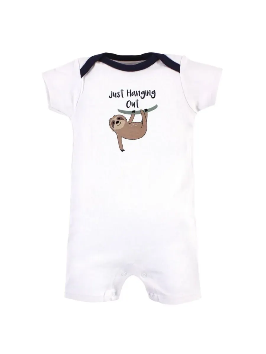 Мягкие хлопковые комбинезоны Hudson Baby, Sloth — изображение 3 из 5