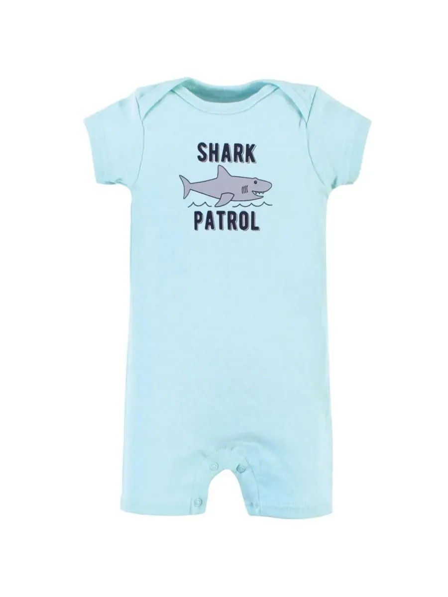 Мягкие хлопковые комбинезоны Hudson Baby, Shark Patrol — изображение 5 из 5
