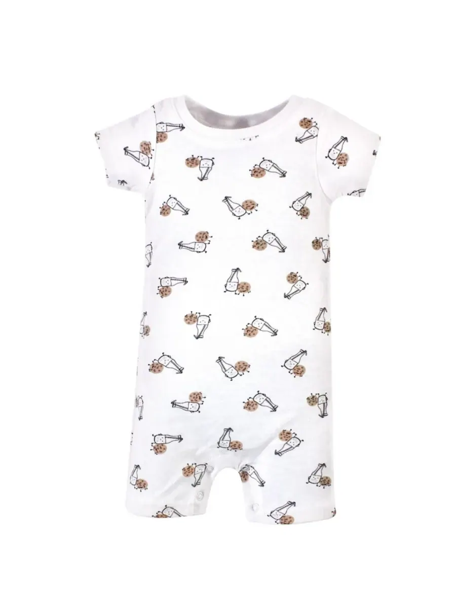 Мягкие хлопковые комбинезоны Hudson Baby, Milk Cookies — изображение 2 из 2