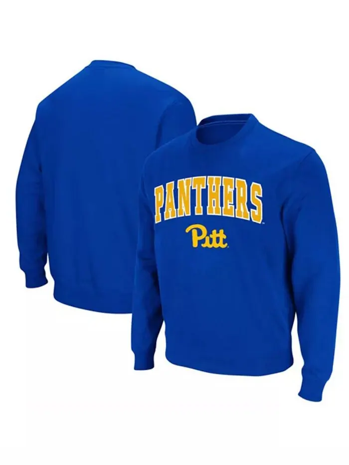 Мужская толстовка Pitt Panthers Arch Logo Colosseum — изображение 1 из 7, королевский