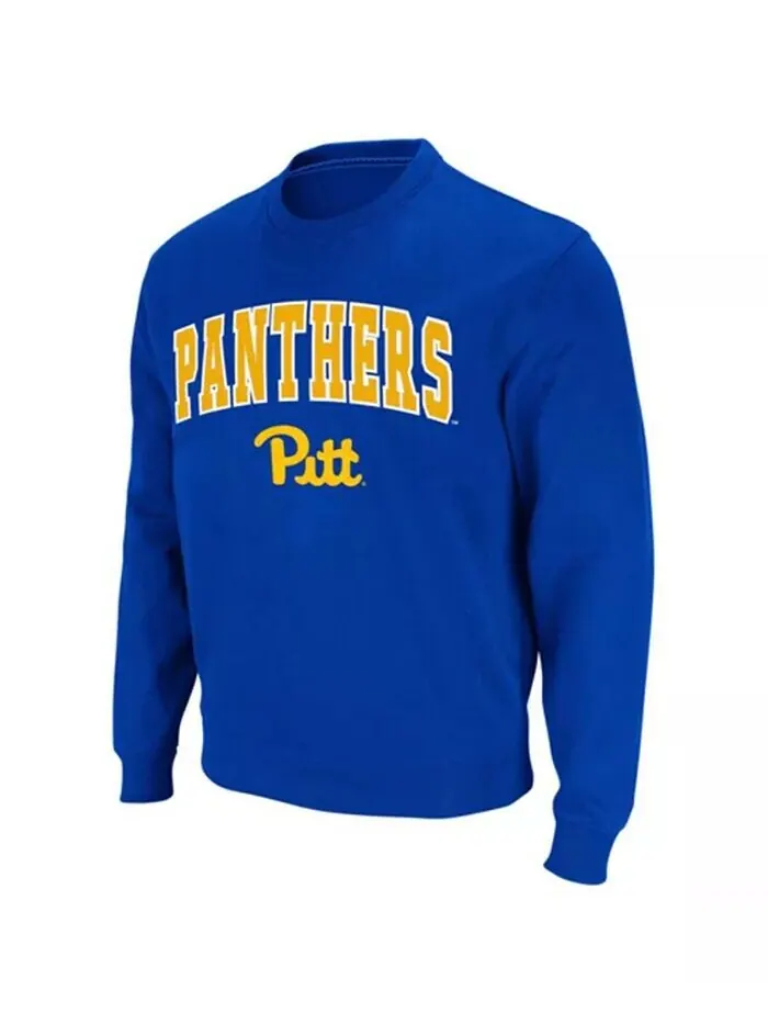 Мужская толстовка Pitt Panthers Arch Logo Colosseum — изображение 2 из 7, королевский