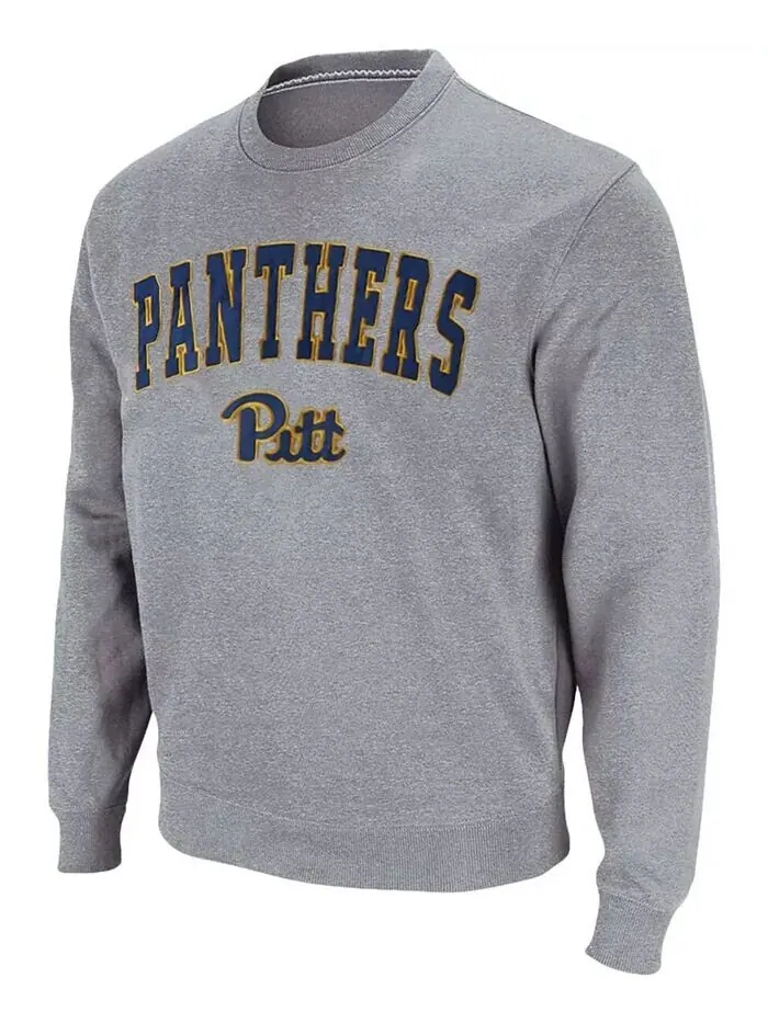 Мужская толстовка Pitt Panthers Arch Logo Colosseum — изображение 6 из 7, королевский