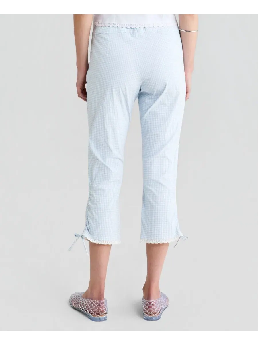 Женские брюки-капри в клетку And Now This, Skyride Gingham — изображение 2 из 3