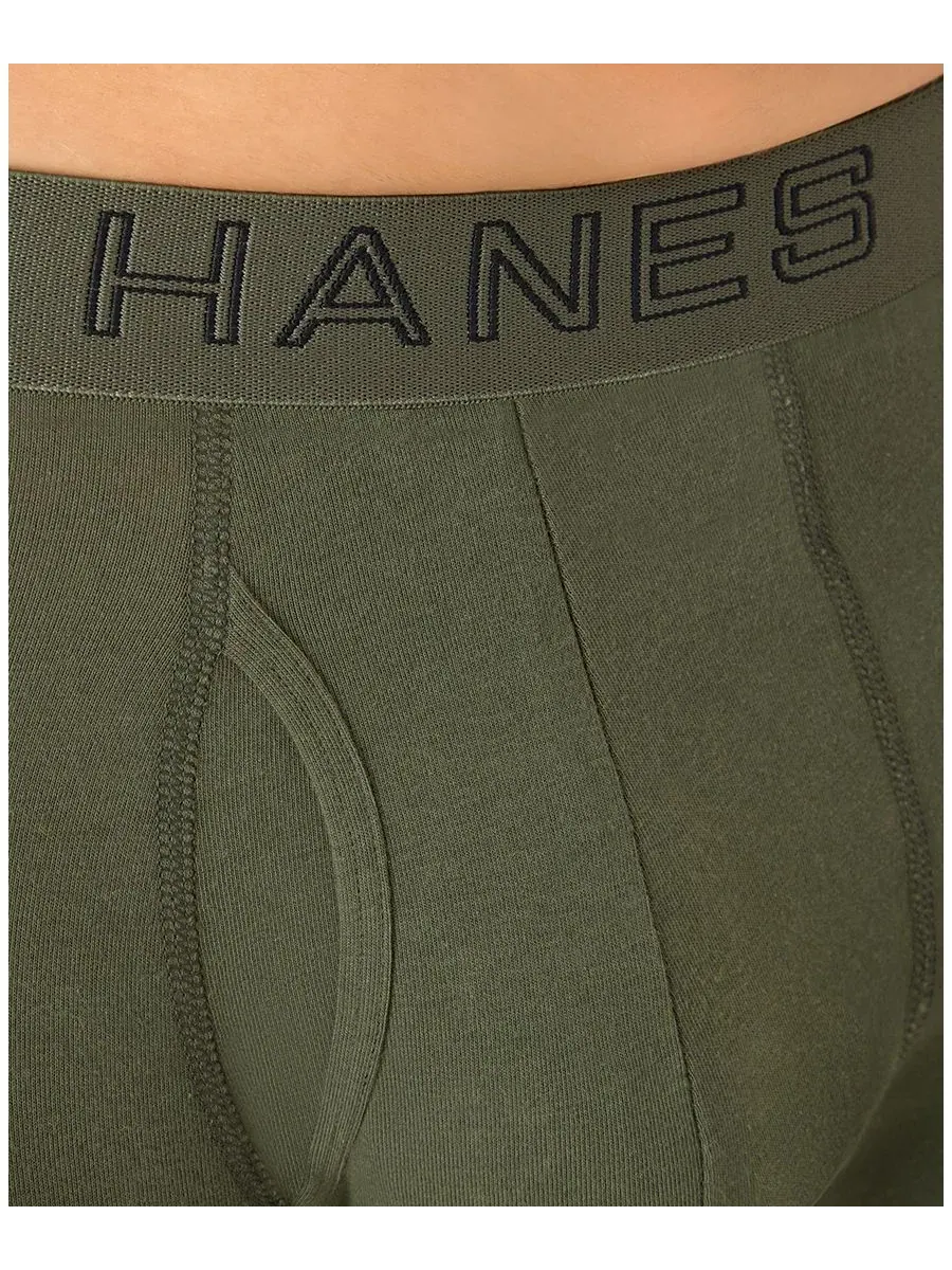 Hanes Мужские боксеры Ultimate Stretch, комплект из 3 штук — изображение 5 из 6, разноцветный