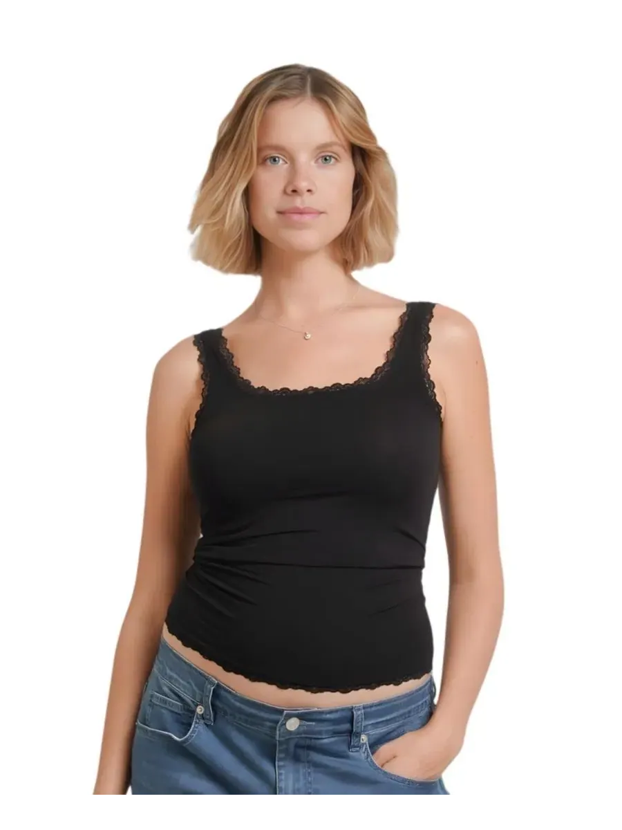 Майка для беременных NOM Lacey Nom Maternity — изображение 1 из 3, черный