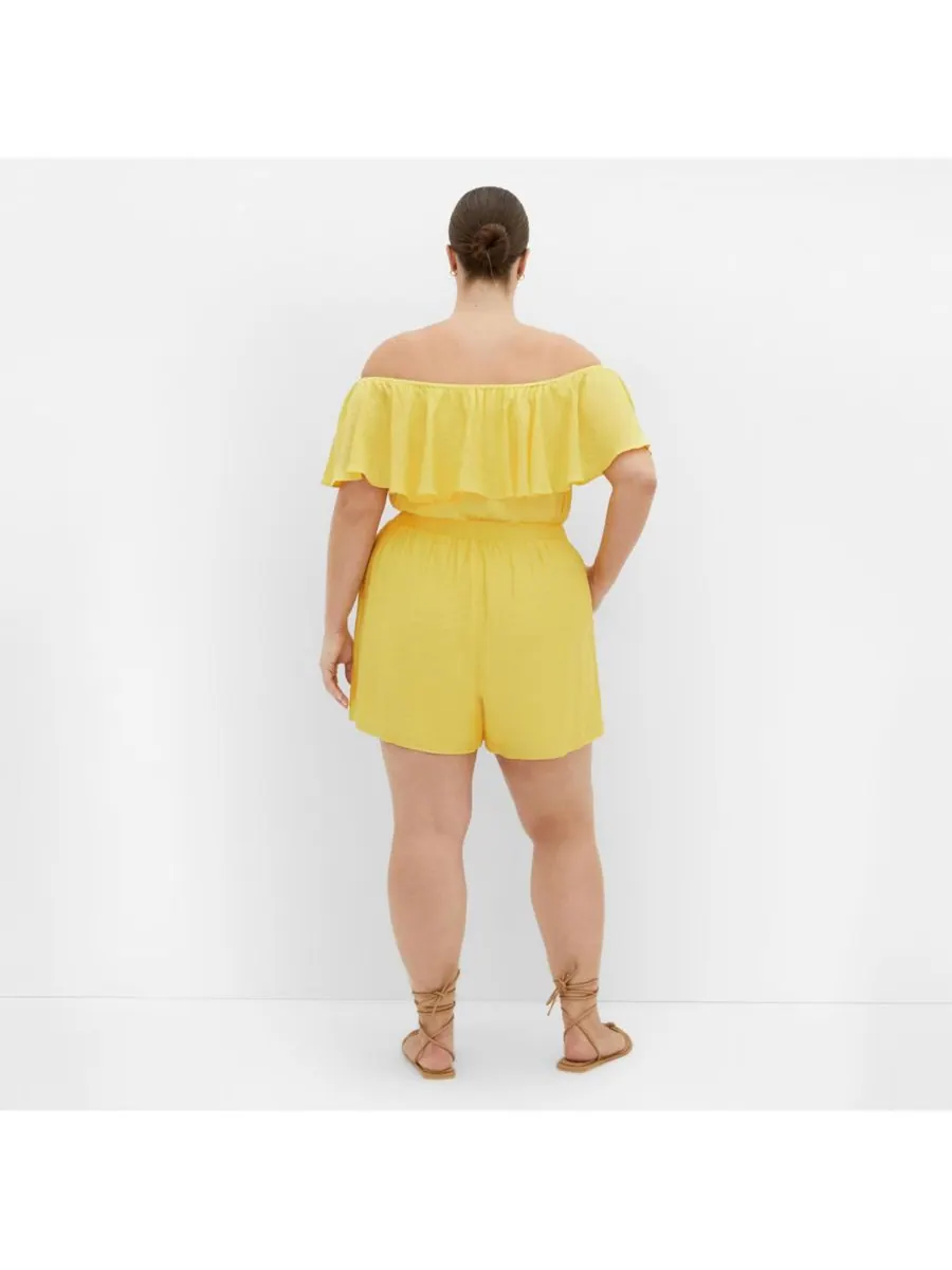 Женский комбинезон Serene CITY CHIC — изображение 2 из 4, желтый