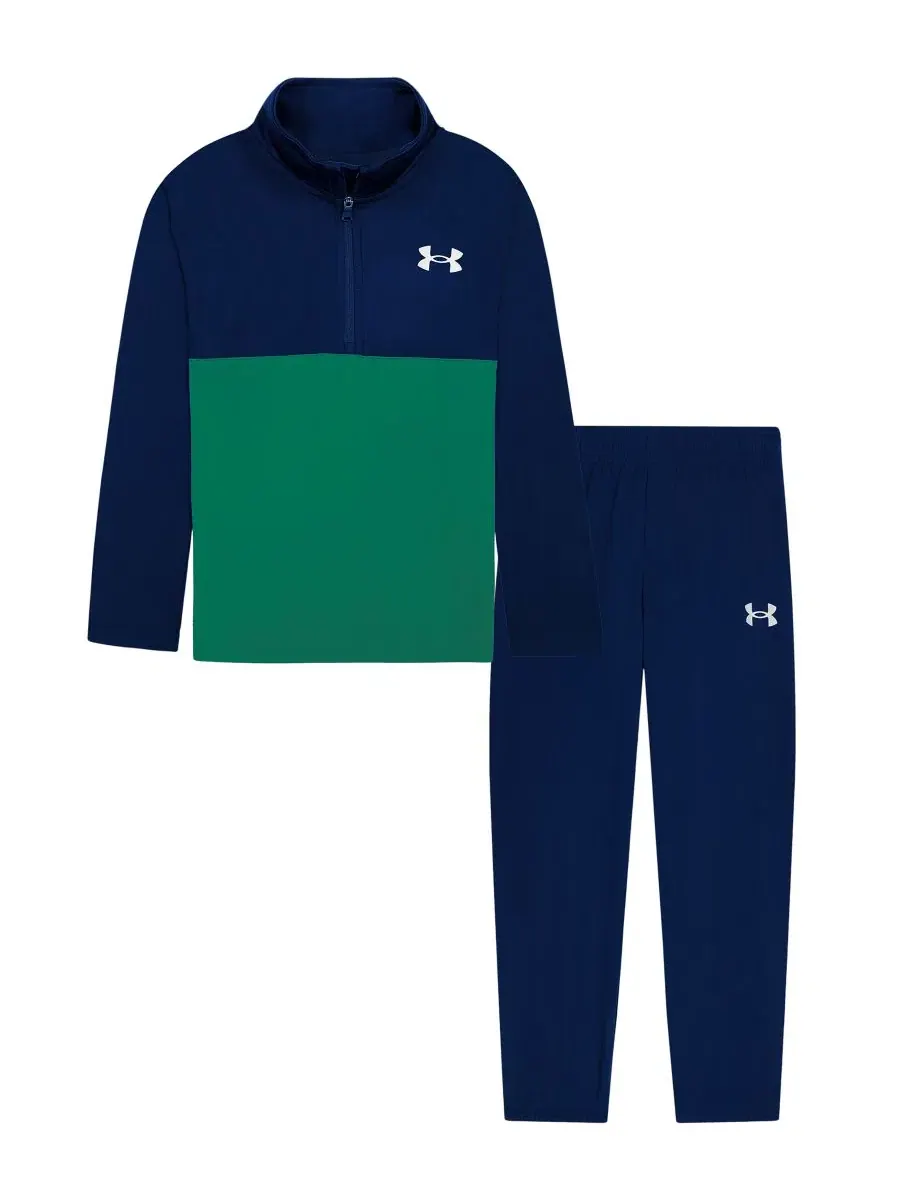 Комплект из лонгслива и джоггеров с четверть-застежкой, модель Under Armour