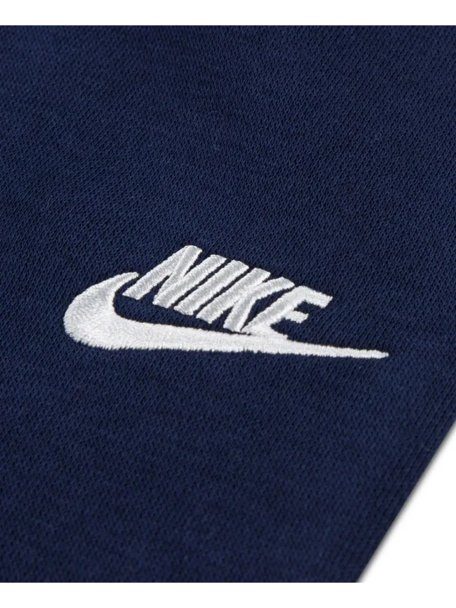 Комплект из футерованного худи и спортивных брюк с логотипом Nike — изображение 4 из 4, темно-синий