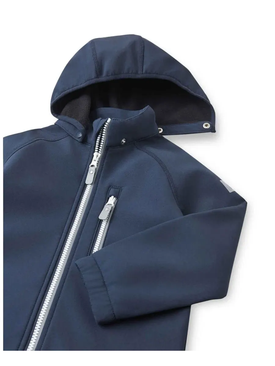 Детская ветровка Vantti Softshell Jacket Reima — изображение 3 из 7, темно-синий