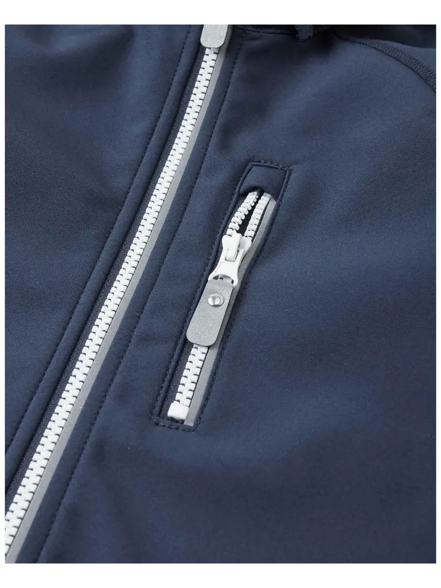 Детская ветровка Vantti Softshell Jacket Reima — изображение 5 из 7, темно-синий