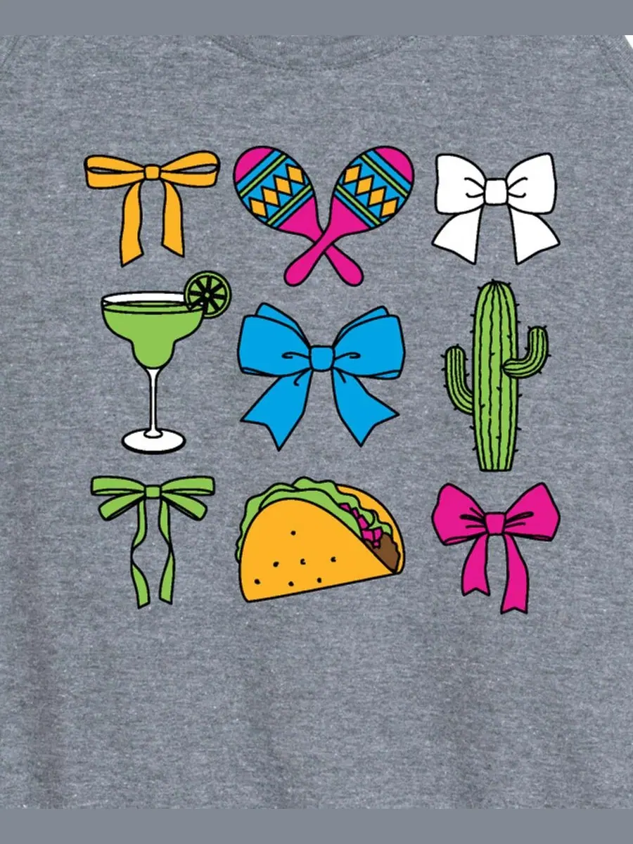 Майка-борцовка с принтом Instant Message Cinco De Mayo Bows Hybrid Apparel — изображение 2 из 3, серый