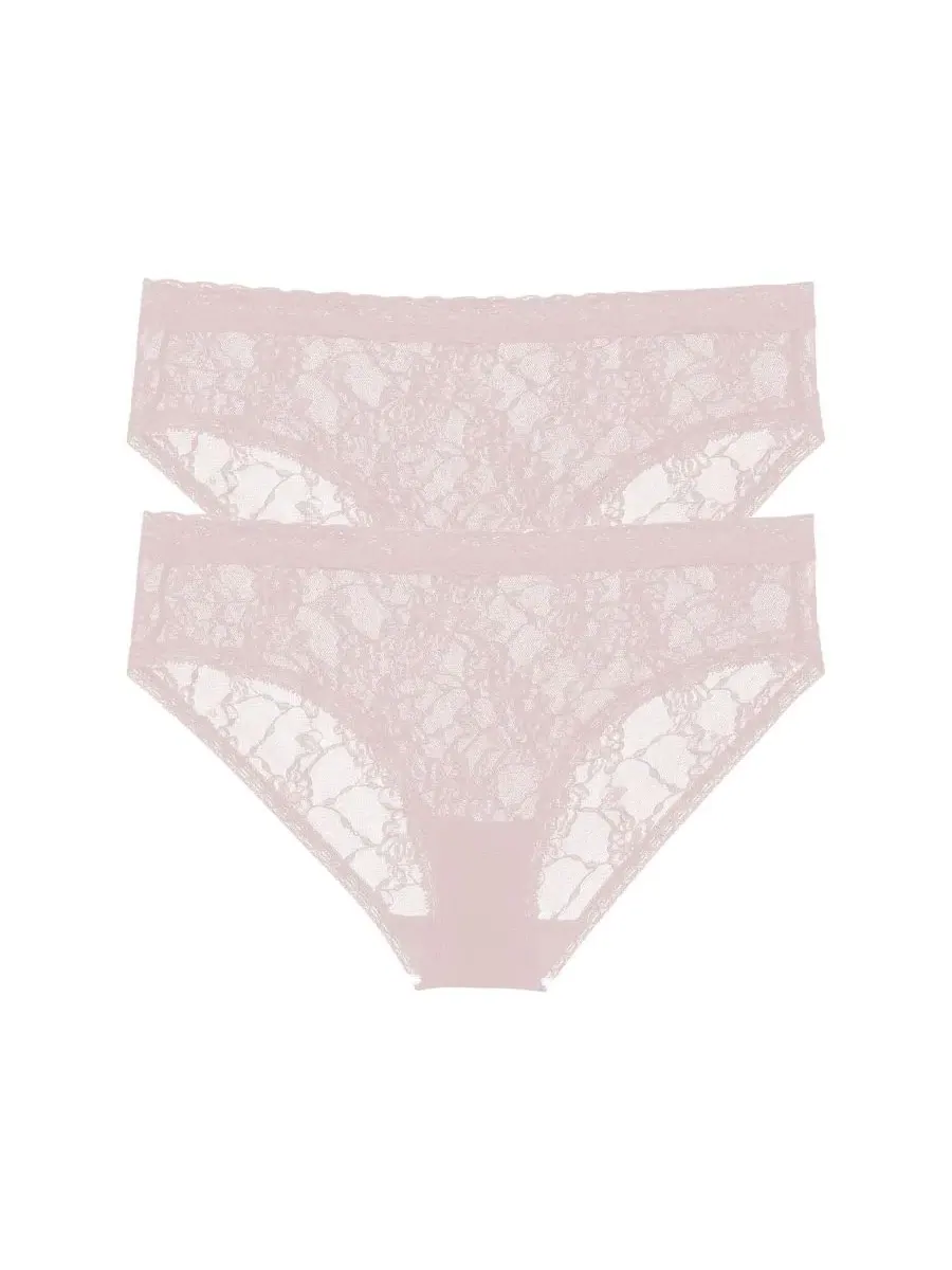Комплект из двух женских кружевных трусиков Bliss Allure One Lace Girl Natori