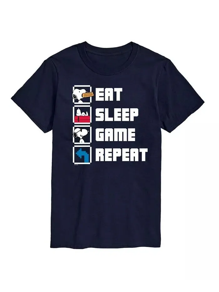 Мужская футболка арахиса с коротким рукавом AIRWAVES — изображение 1 из 3, синий