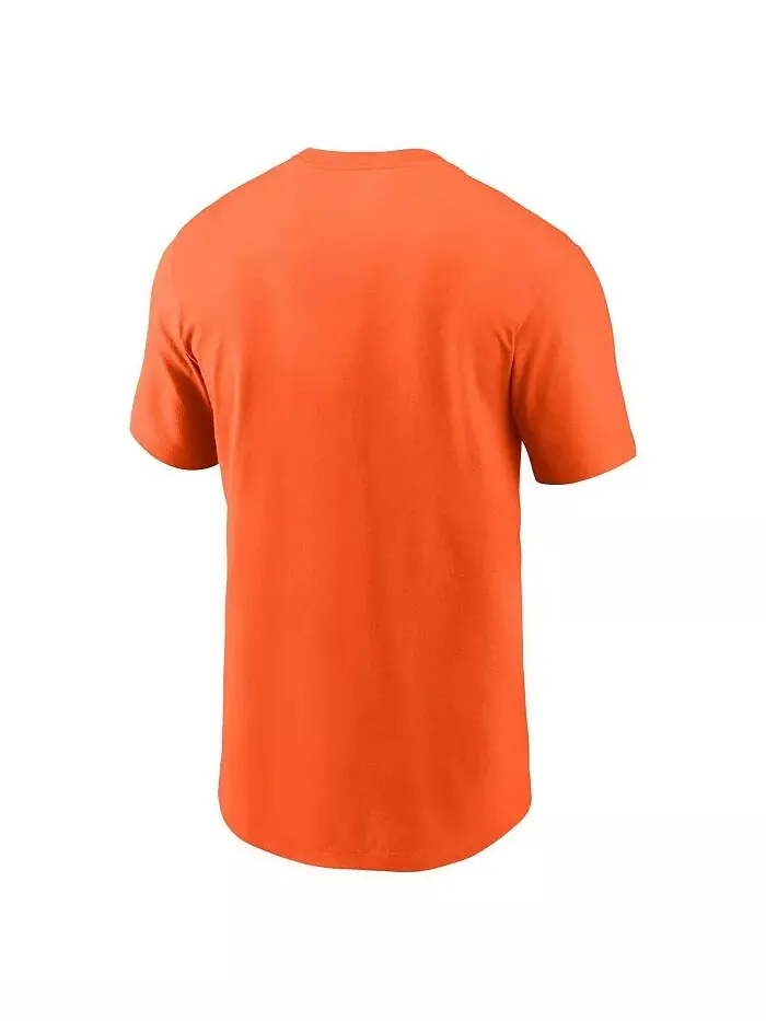 Мужская оранжевая футболка с надписью Denver Broncos Primetime Essential Nike — изображение 2 из 3