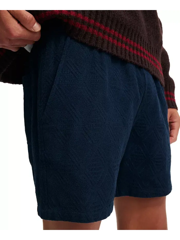 Мужские шорты Elevated Easy COTTON ON — изображение 3 из 5, темно-синий