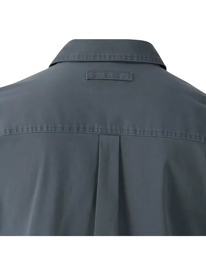 Мужская рубашка с коротким рукавом Utility Button Up Thorogood — изображение 5 из 5, серый