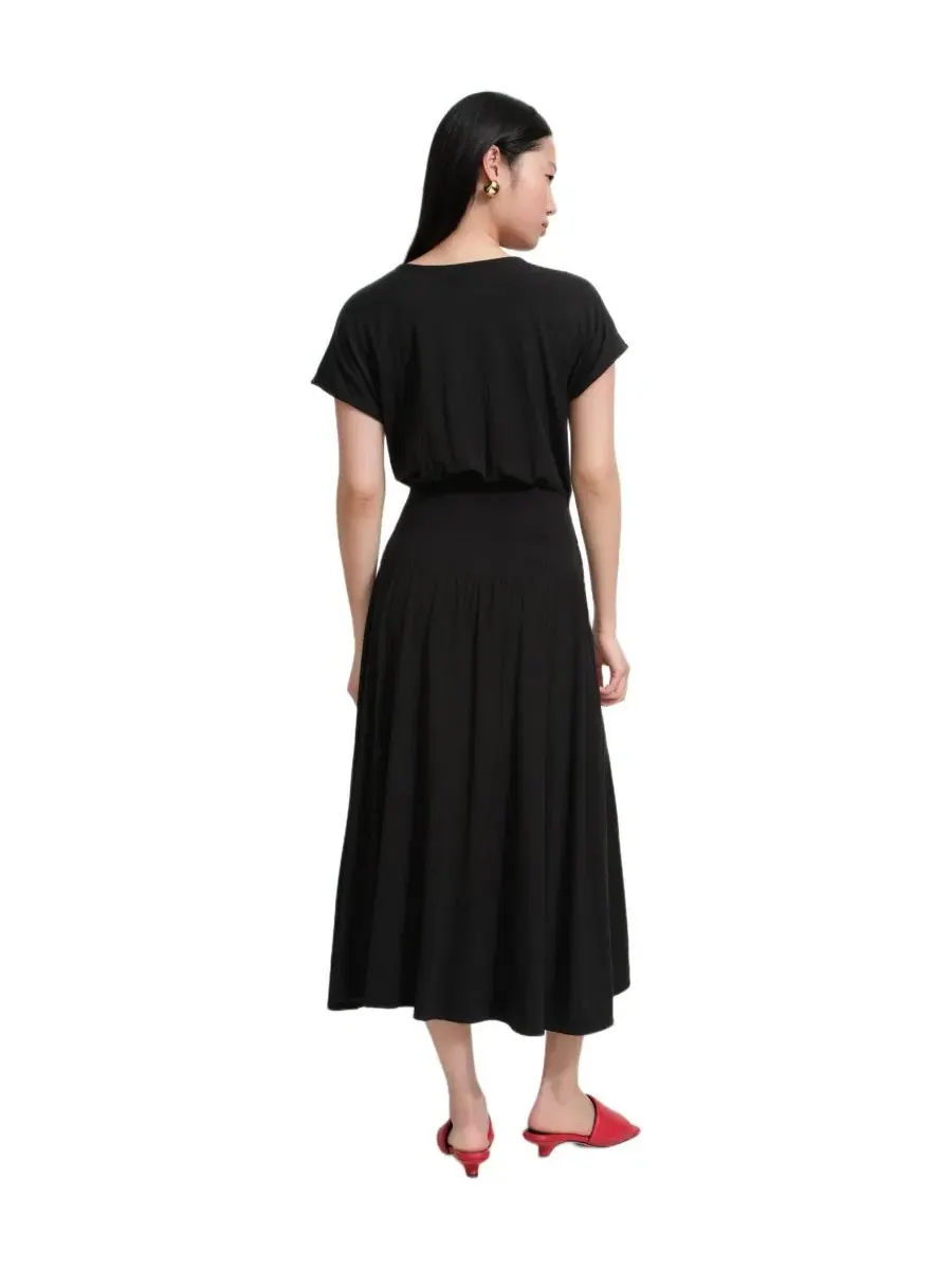 Платье-миди Suvi Dress Marcella — изображение 3 из 8, черный
