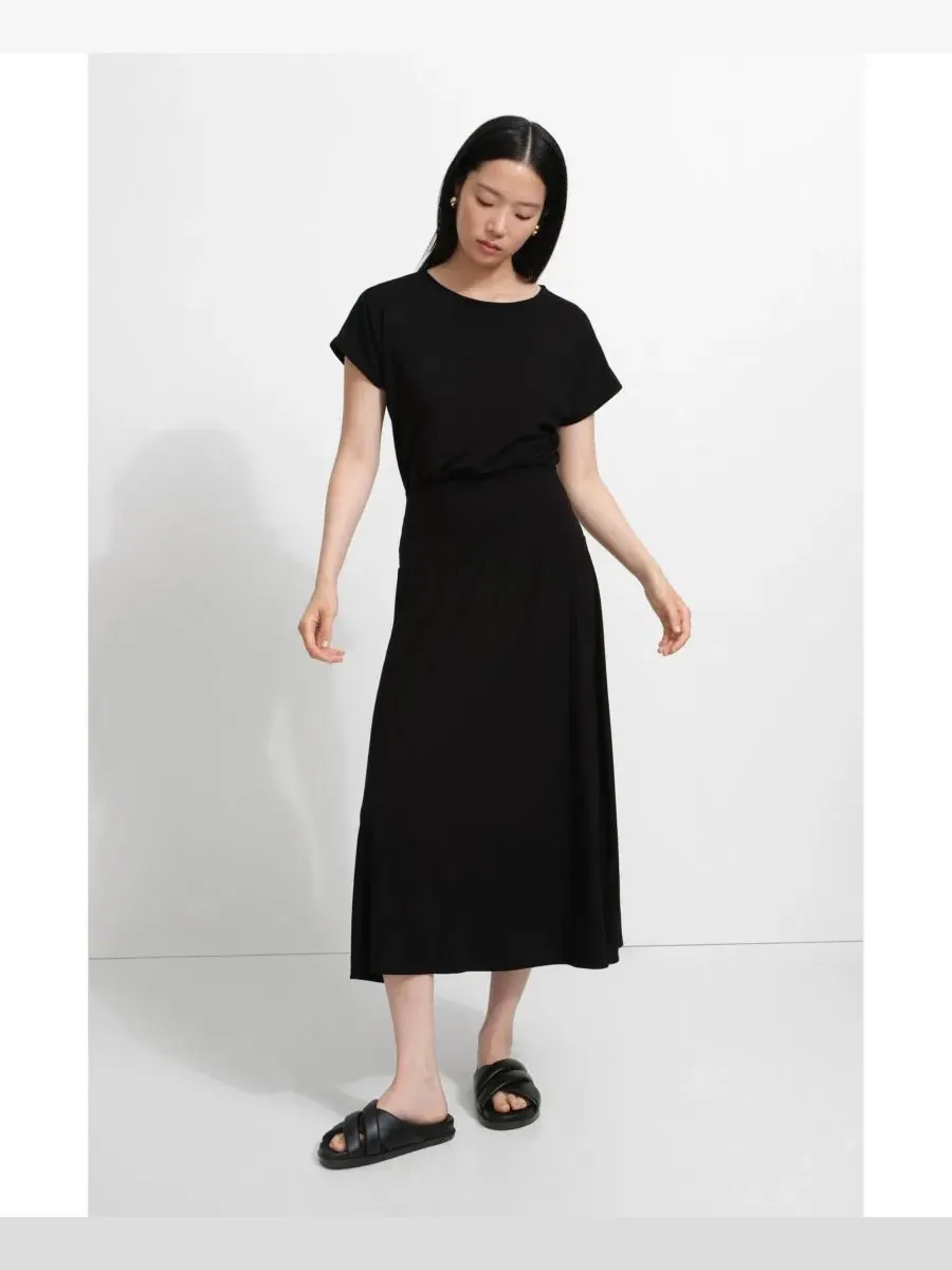 Платье-миди Suvi Dress Marcella — изображение 8 из 8, черный