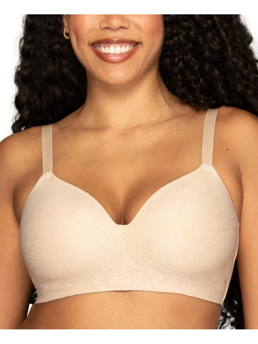 Бюстгальтер без косточек Effortless Simple Size, артикул 72125 Vanity Fair Lingerie, Damask Neutral